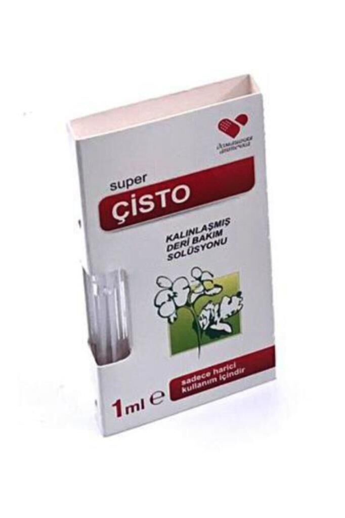 Super Çisto Kalınlaşmış Deri Bakım Solüsyonu 1 ml