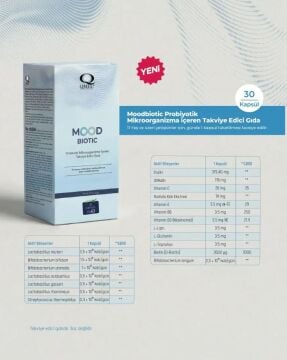 QMEL Moodbiotic 30 Kapsül