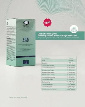QMEL Lifebiotic 30 Kapsül