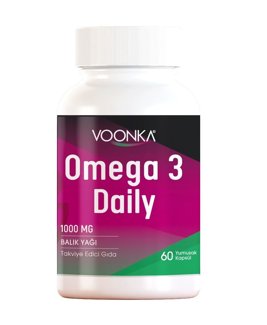 Voonka Omega 3 Daily 60 Yumuşak Kapsül