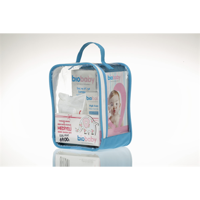 Biobaby Mavi Çanta Set