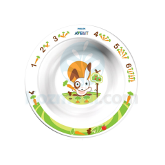 Philips Avent %0 BPA Mama Tabağı Küçük Çukur