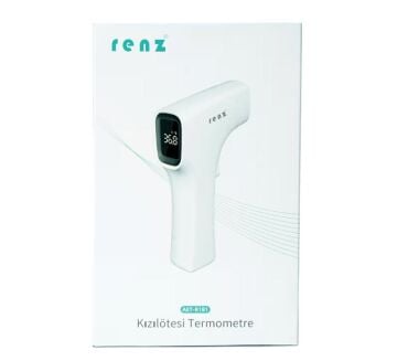 Renz AET- R1B1 Kızılötesi Termometre - Ateş Ölçer (Beyaz)