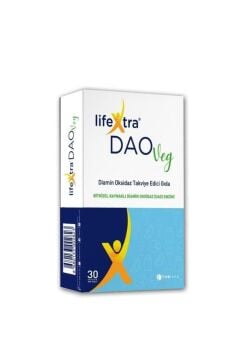 LifeXtra DAOVeg Diamin Oksidaz Takviye Edici Gıda 30 Tablet