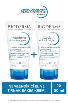 Bioderma Atoderm Hand Nail Cream 50 ML 1 Alana 1 Bedava