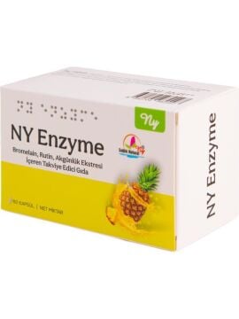 NY Enzyme Bromelian 60 Kapsül