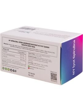 NY İyot Spirulina 60 Kapsül