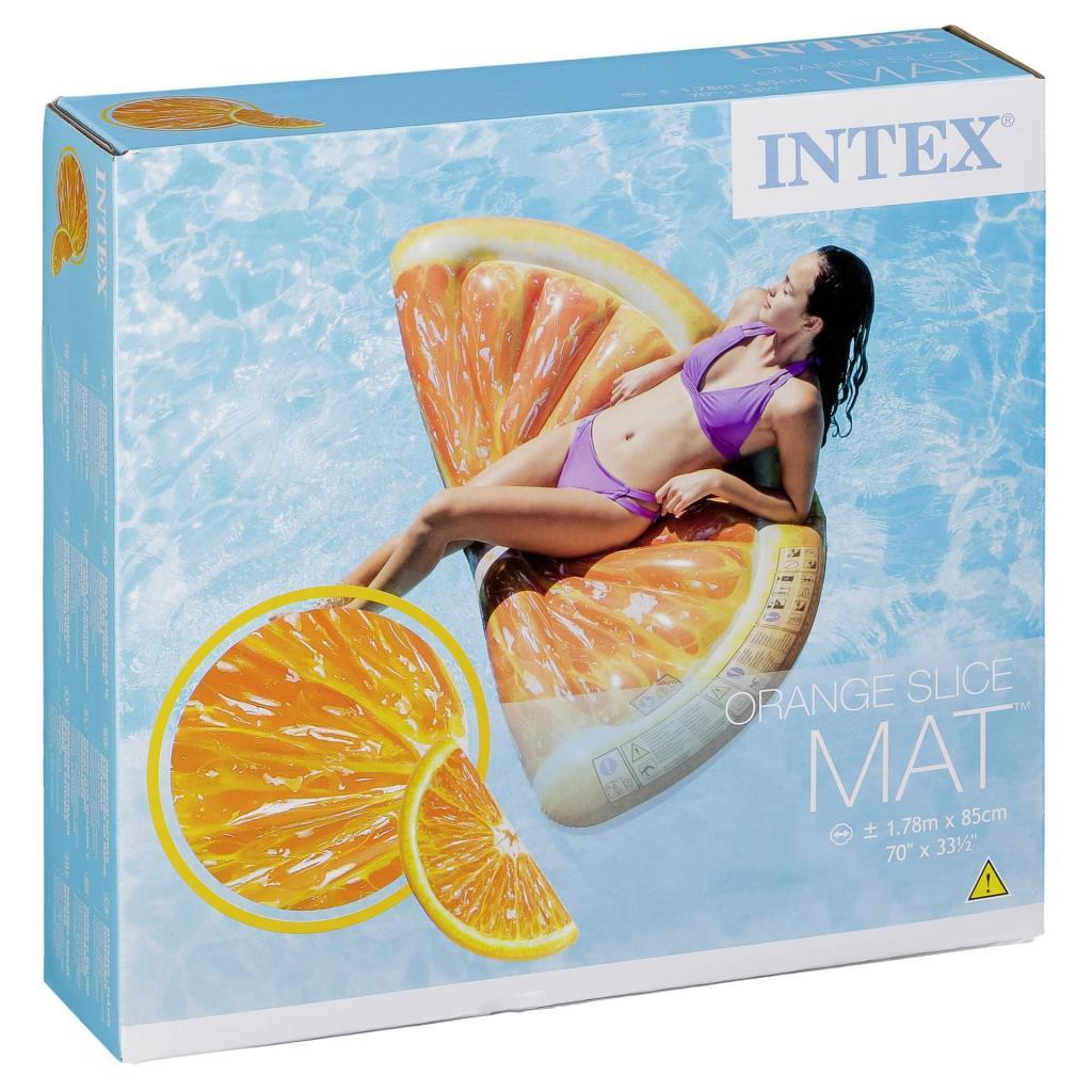 Intex 58763 Portakal Deniz Yatağı 178 cm