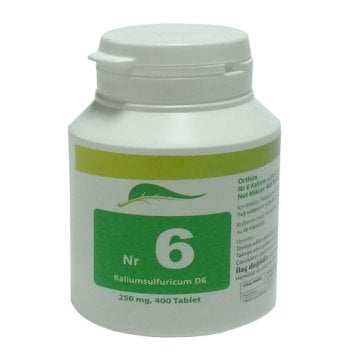 Sas Farma 6 Nr.Kalium Sulphuricum D6 400 Tablet