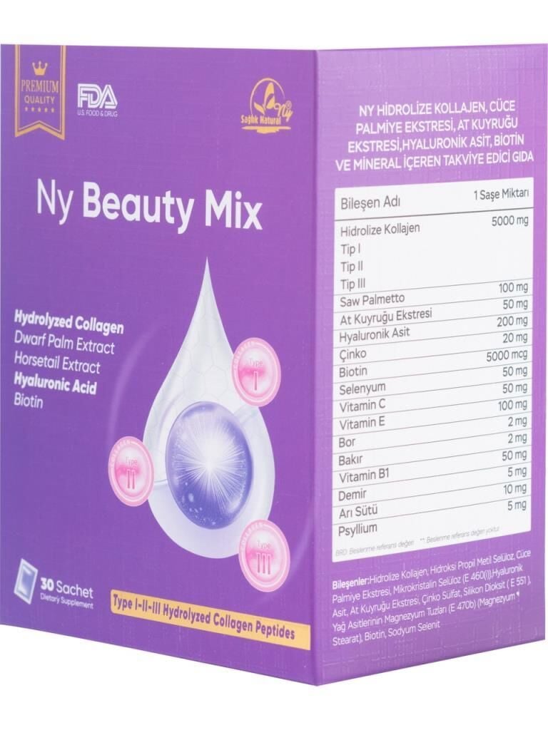 NY Beauty Mix 30 Saşe