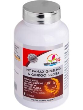 NY Panax Ginseng & Ginkgo Biloba 120 Kapsül