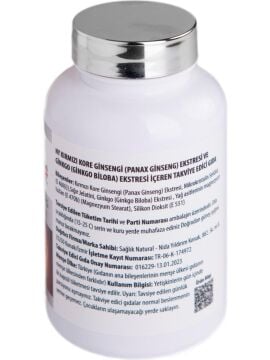 NY Panax Ginseng & Ginkgo Biloba 120 Kapsül