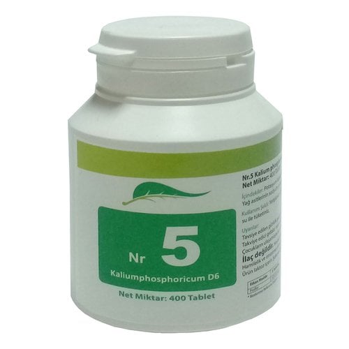Sas Farma Nr.5 Kalium Phosphoricum D6 400 Tablet