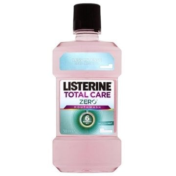 Listerine Total Care Zero Alkolsüz 500 ml Gargara (Hafif Nane)