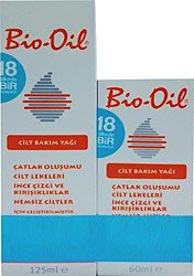 Bio-oil Çatlak Karşıtı & Nemlendirici Cilt Bakım Yağı 125 ml + 60 ml Vücut Yağı