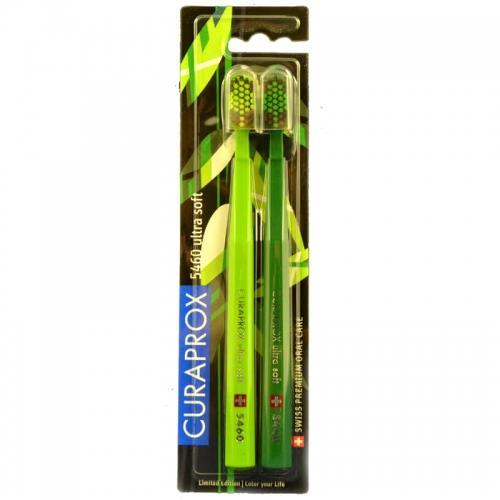 Curaprox Limited Edition 5460  Ultra Soft Greenery Diş Fırçası