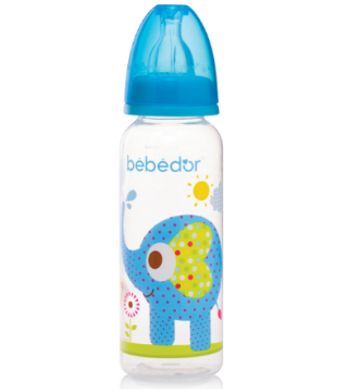 Bebedor Desenli PP Biberon 250 ml