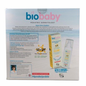 Biobaby Spf 50 Bebek Güneş Losyonu 100ml +Bebek Peştemali + Aftersun HEDİYE