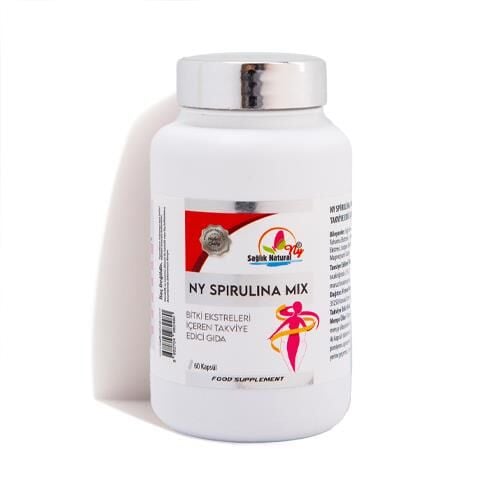 NY Spirulina Mix 60 Kapsül
