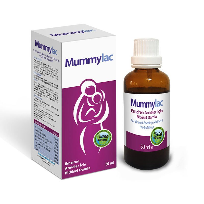 Dermo Clean Mummylac 50 Ml Damla Takviye Edici Gıda