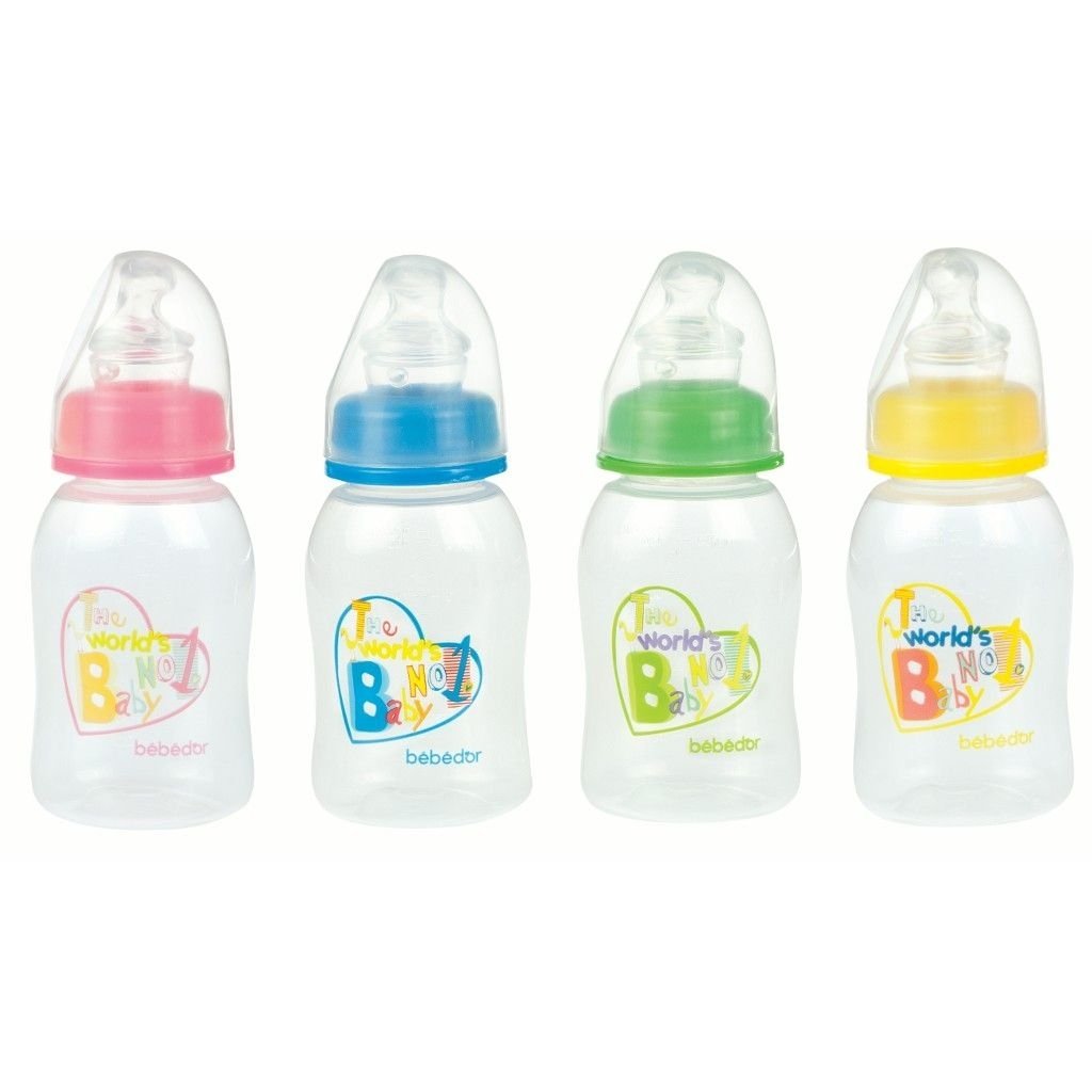 Bebedor %0 BPA Biberon Emzikli Silikon Orta Akış