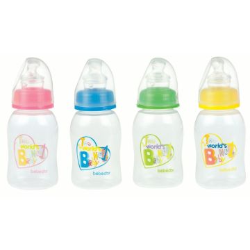 Bebedor %0 BPA Biberon Emzikli Silikon Orta Akış