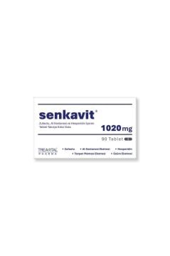 Senkavit Zufaotu At Kestanesi Hesperidin 1020 mg 90 Tablet