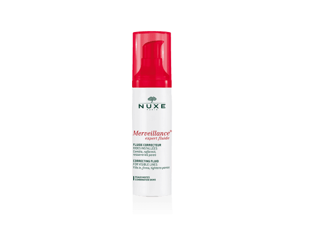Nuxe Merveillance Expert Fluide Yerleşik Mimik Çizgileri İçin Emülsiyon 50 ml KUTUSUZ