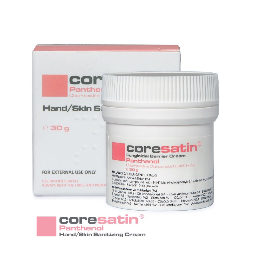Coresatin Panthenol Barrier Cream Pembe 30g - Kavanoz