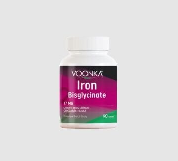 Voonka Iron Bisglycinate Demir 90 Tablet