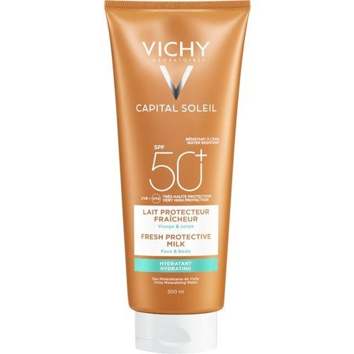 Vichy Capital Soleil Lait Hydratant Spf 50+ 300 ml Güneş Sütü ( YENİ SEZON )