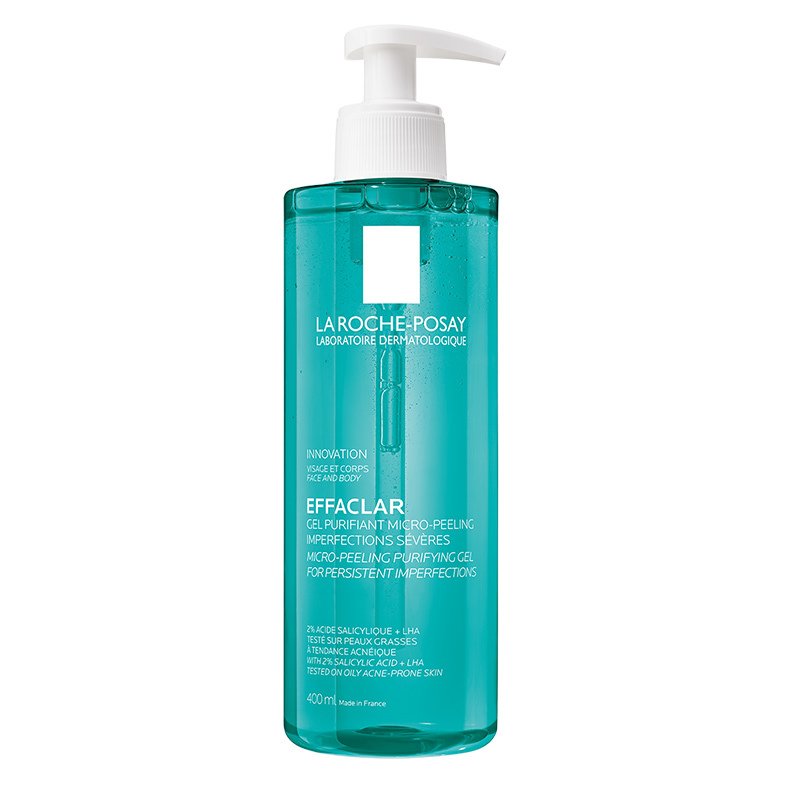 Laroche-Posay EFFACLAR Mikro-Peeling Temizleme Jeli Yağlı Ciltler İçin 400 ml