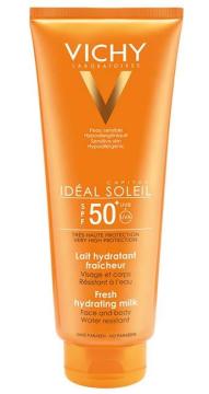 Vichy Capital Soleil Lait Hydratant Spf 50+ 300 ml Güneş Sütü ( YENİ SEZON )