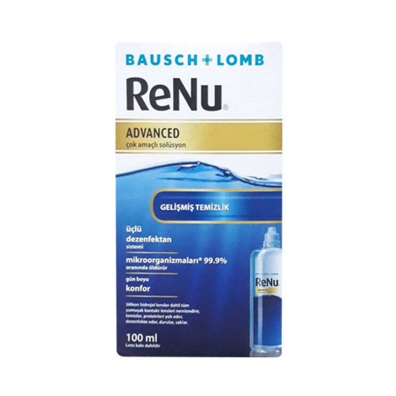 Bausch & Lomb Renu Advanced Çok Amaçlı Lens Solüsyonu 100 ml