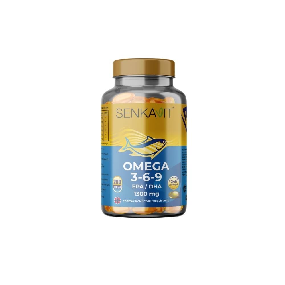 Senkavit Omega 3-6-9 1300 Mg 200 Softjel