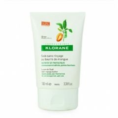 Klorane Mango Yağı İçeren Yıpranmış Saçlar Durulanmayan Bakım 100 ml