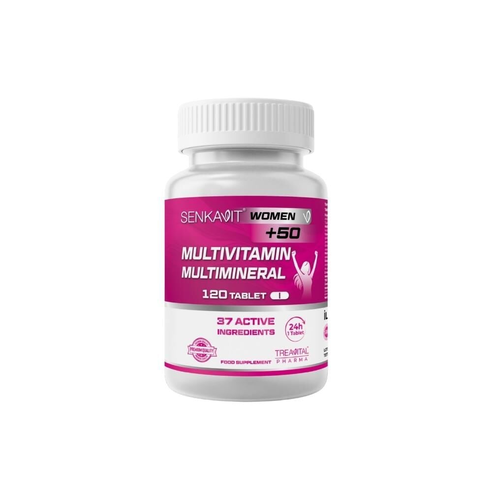 Senkavit Women's Multivitamin Ve Mineral Complex +50 yaş 120 Tablet