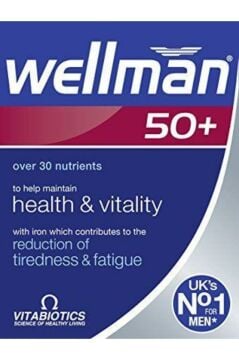 Vitabiotics Wellman 50+ Takviye Edici Gıda 30 Tablet