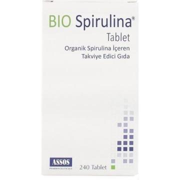 Bio Spirulina Takviye Edici Gıda 240 Tablet