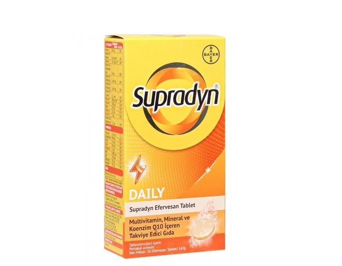 Supradyn All Day Efervesan 30 Tablet