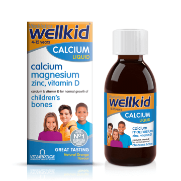 Wellkid Calcium Liquid 150 ml 4-10 Years