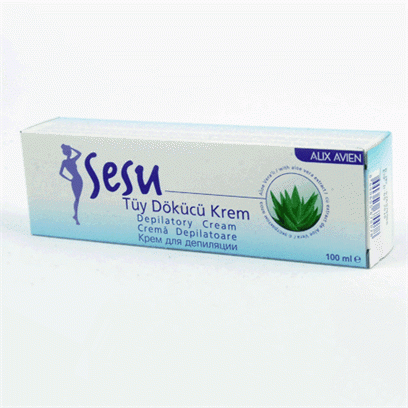 Sesu Tüy Dökücü Krem Aloe Vera 100 ml