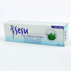 Sesu Tüy Dökücü Krem Aloe Vera 100 ml