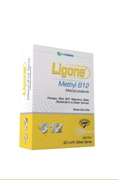 Ligone Methyl B12 Methylcobalamin Dilaltı Sprey 30 ml