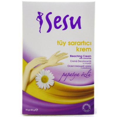 Sesu Tüy Sarartıcı Krem 105 g