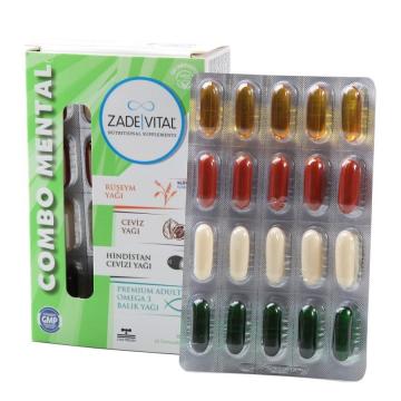 Zade Vital Combo Mental 60 Blister Kapsül